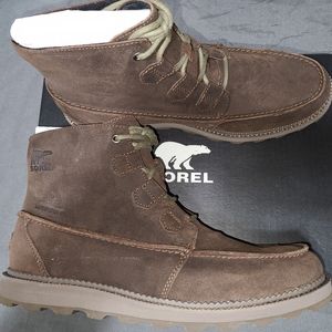 Sorel madson caribou tabacco waterproof 10 boots